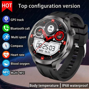 Outdoor Sports Smart Watch with AMOLED Screen and GPS - Estalios